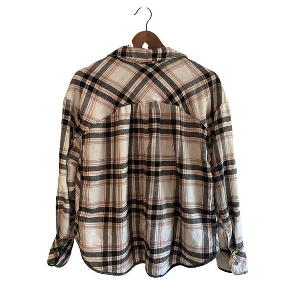 BDG Urban Outfitters Cropped Plaid Flannel | Women Size S/P | Fall Vibes - Picture 3 of 9